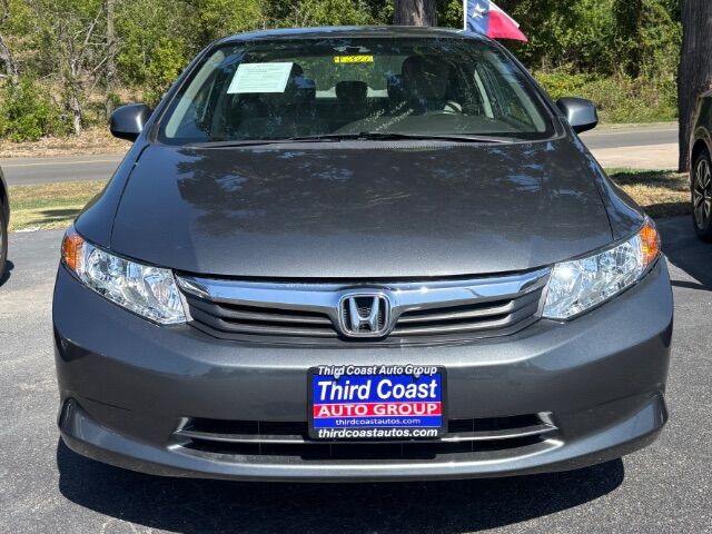 2012 Honda Civic LX Sedan 5-Speed AT Austin TX