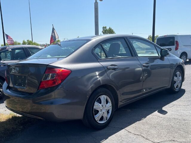2012 Honda Civic LX Sedan 5-Speed AT Austin TX