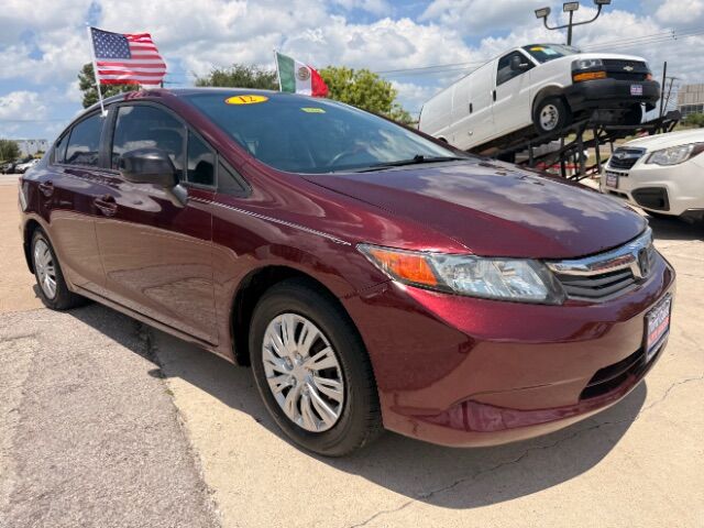 2012 Honda Civic LX Sedan 5-Speed AT