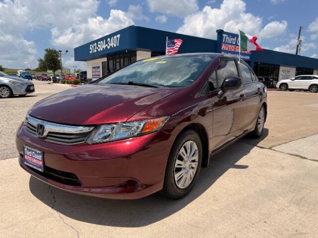 2012 Honda Civic LX Sedan 5-Speed AT