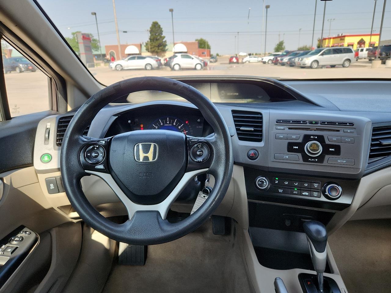 2012 Honda Civic Sdn LX Lubbock TX