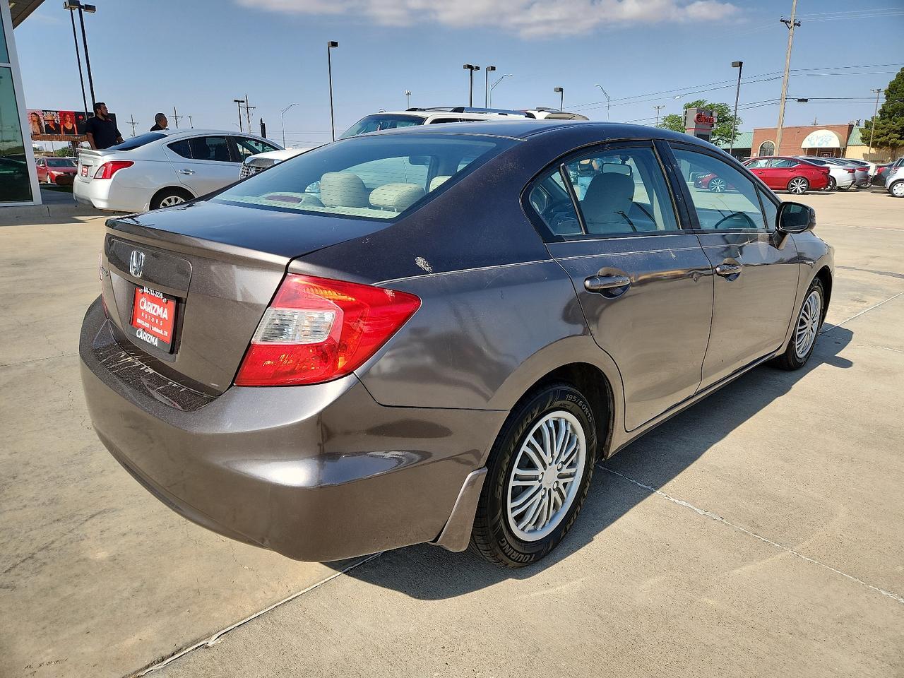 2012 Honda Civic Sdn LX Lubbock TX