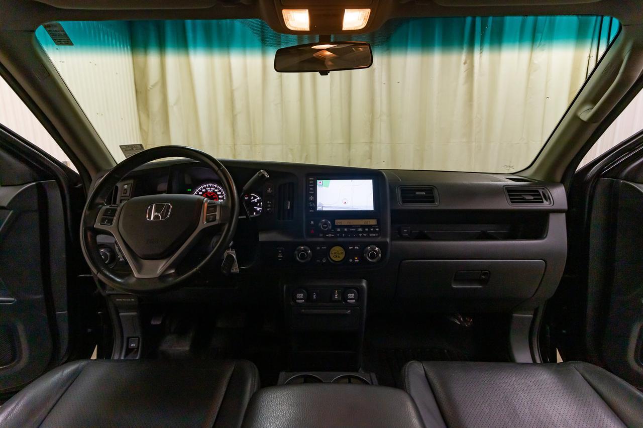 2012 Honda Ridgeline 4x4 Crew Cab Sport Touring Leather Roof Nav Red Deer AB
