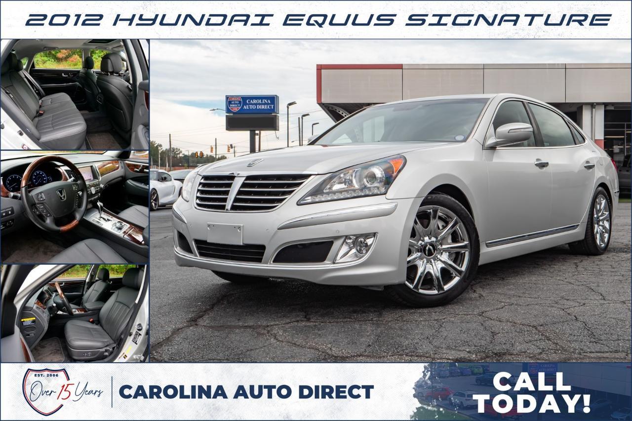 2012 Hyundai Equus Signature / Driver Massage / Cooled Seats / Sunroof! Lincolnton NC