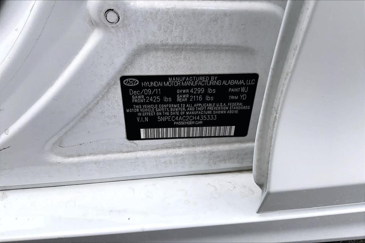 2012 Hyundai Sonata 2.4L Limited PZEV Roseville CA