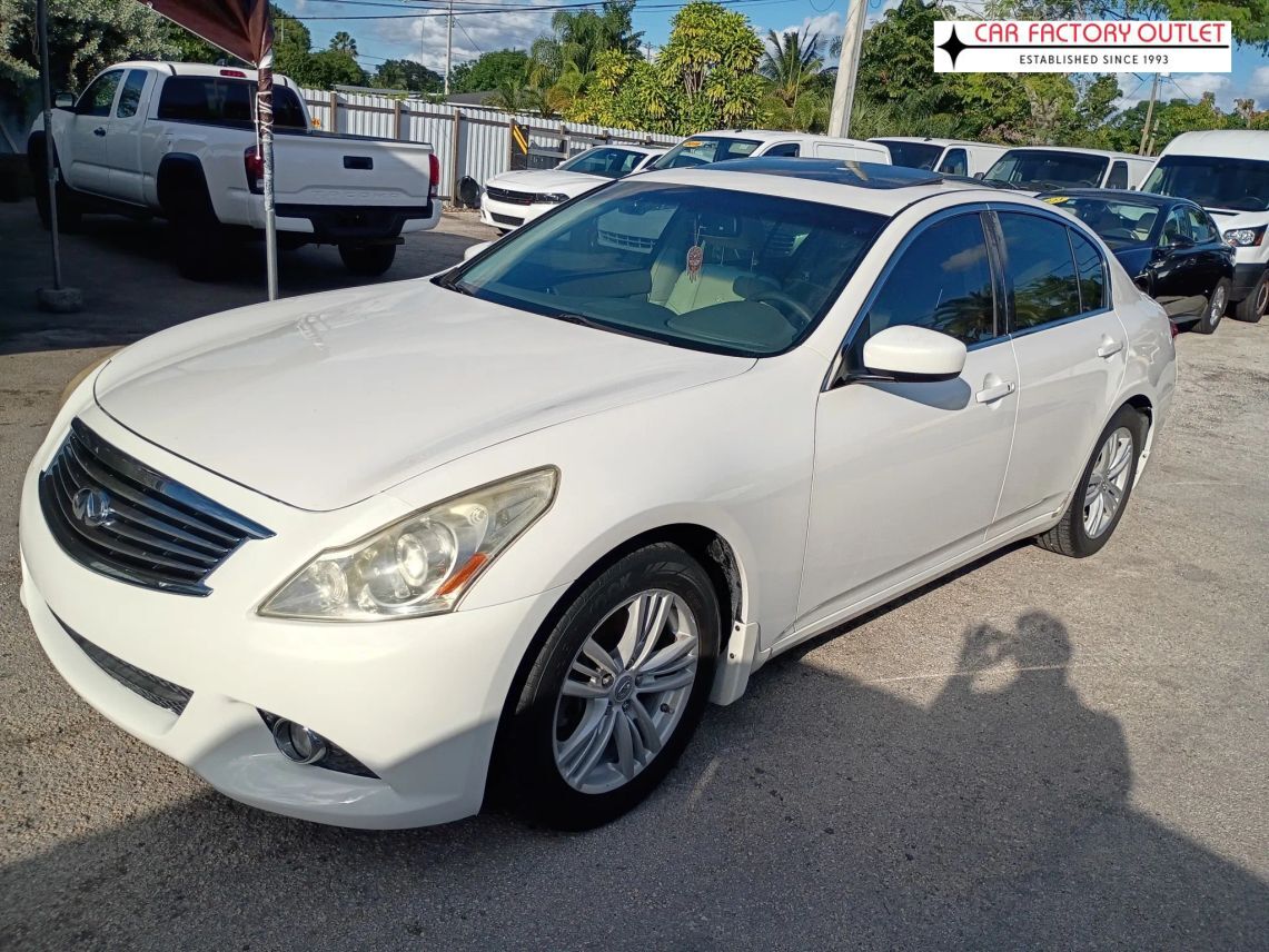 2012 INFINITI G G37 Journey Sedan 4D