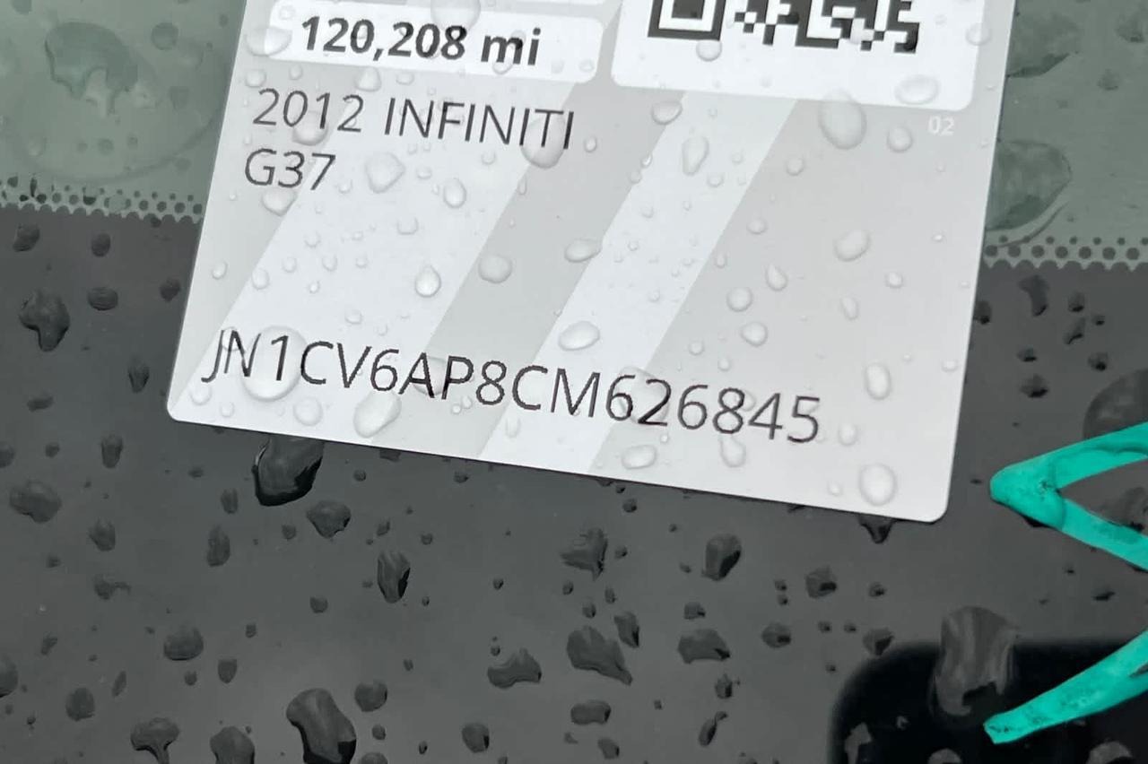 2012 INFINITI G37 Journey Roseville CA