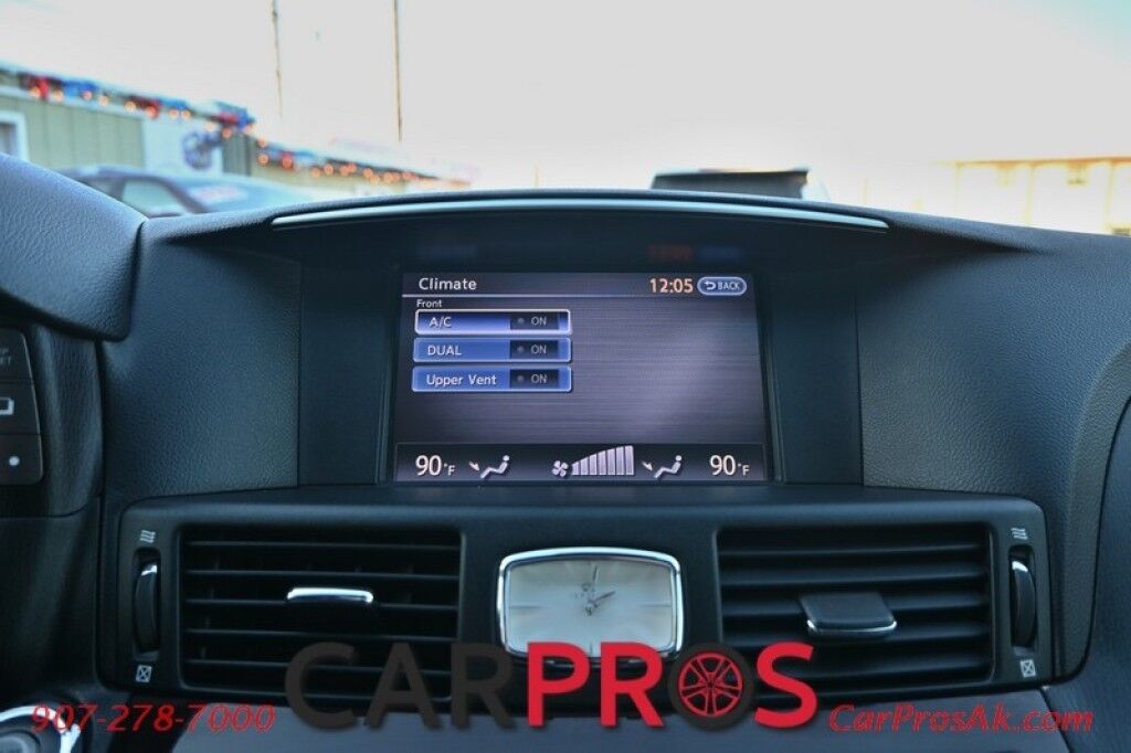 2012 INFINITI M37 X - 3.7L V6 - All Wheel Drive - Leather Power Heated Seats - Heated Steering Wheel - Navigation - Keyless Entry & Start - Sunroof - Block Heater Anchorage AK