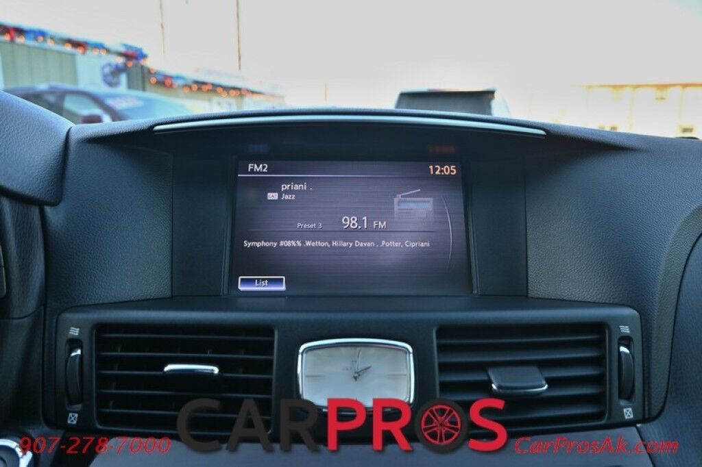 2012 INFINITI M37 X - 3.7L V6 - All Wheel Drive - Leather Power Heated Seats - Heated Steering Wheel - Navigation - Keyless Entry & Start - Sunroof - Block Heater Anchorage AK