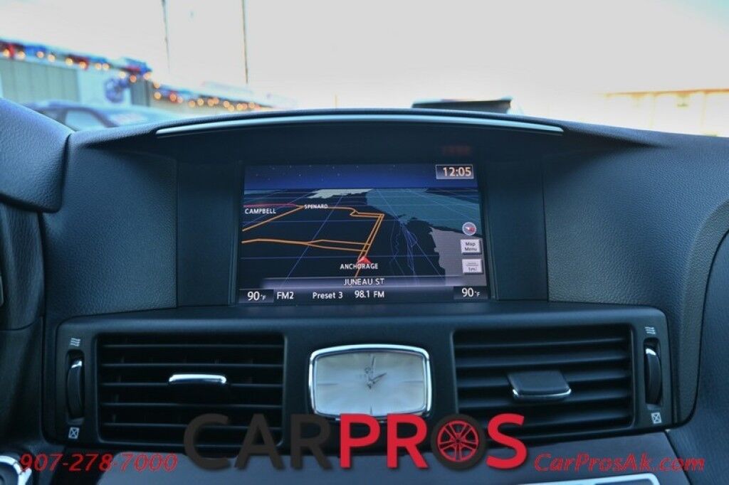 2012 INFINITI M37 X - 3.7L V6 - All Wheel Drive - Leather Power Heated Seats - Heated Steering Wheel - Navigation - Keyless Entry & Start - Sunroof - Block Heater Anchorage AK