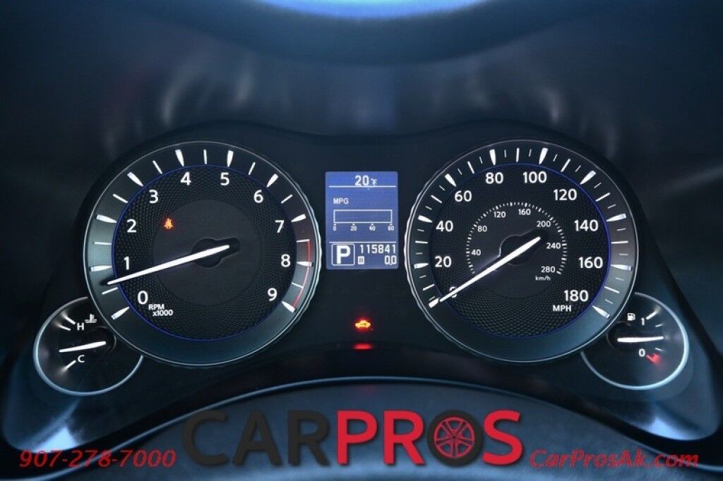 2012 INFINITI M37 X - 3.7L V6 - All Wheel Drive - Leather Power Heated Seats - Heated Steering Wheel - Navigation - Keyless Entry & Start - Sunroof - Block Heater Anchorage AK