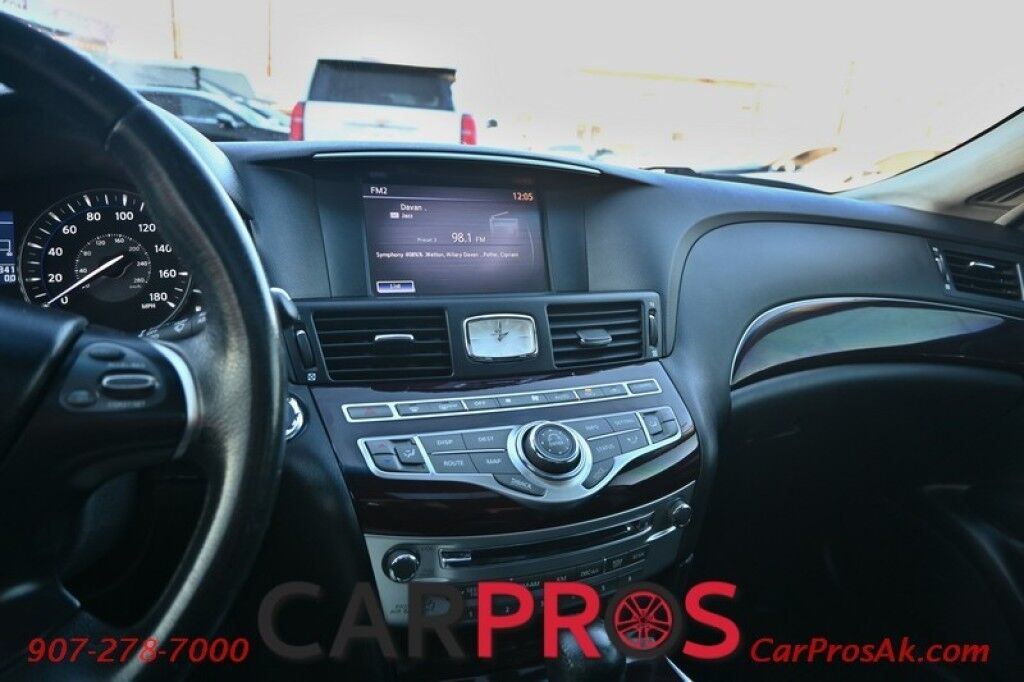 2012 INFINITI M37 X - 3.7L V6 - All Wheel Drive - Leather Power Heated Seats - Heated Steering Wheel - Navigation - Keyless Entry & Start - Sunroof - Block Heater Anchorage AK