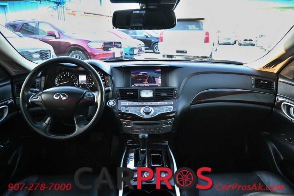 2012 INFINITI M37 X - 3.7L V6 - All Wheel Drive - Leather Power Heated Seats - Heated Steering Wheel - Navigation - Keyless Entry & Start - Sunroof - Block Heater Anchorage AK