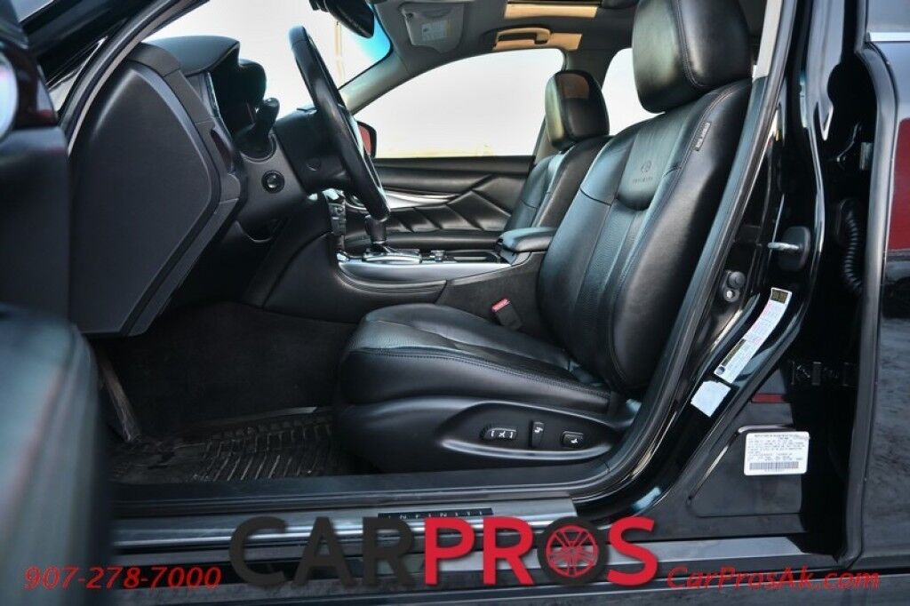 2012 INFINITI M37 X - 3.7L V6 - All Wheel Drive - Leather Power Heated Seats - Heated Steering Wheel - Navigation - Keyless Entry & Start - Sunroof - Block Heater Anchorage AK