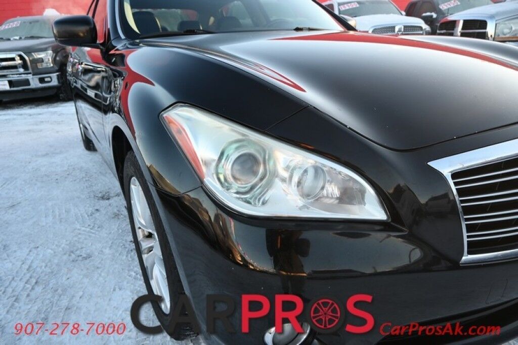 2012 INFINITI M37 X - 3.7L V6 - All Wheel Drive - Leather Power Heated Seats - Heated Steering Wheel - Navigation - Keyless Entry & Start - Sunroof - Block Heater Anchorage AK