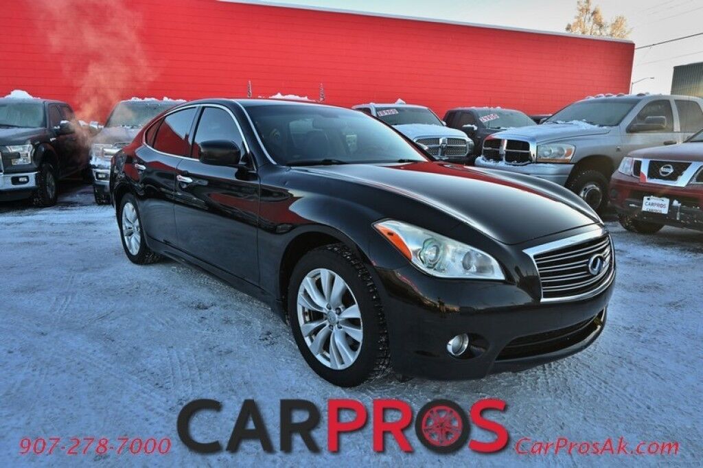 2012 INFINITI M37 X - 3.7L V6 - All Wheel Drive - Leather Power Heated Seats - Heated Steering Wheel - Navigation - Keyless Entry & Start - Sunroof - Block Heater Anchorage AK