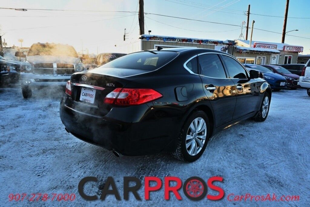 2012 INFINITI M37 X - 3.7L V6 - All Wheel Drive - Leather Power Heated Seats - Heated Steering Wheel - Navigation - Keyless Entry & Start - Sunroof - Block Heater Anchorage AK