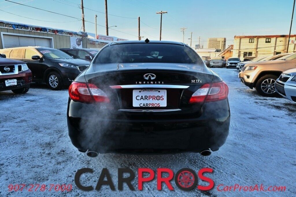2012 INFINITI M37 X - 3.7L V6 - All Wheel Drive - Leather Power Heated Seats - Heated Steering Wheel - Navigation - Keyless Entry & Start - Sunroof - Block Heater Anchorage AK