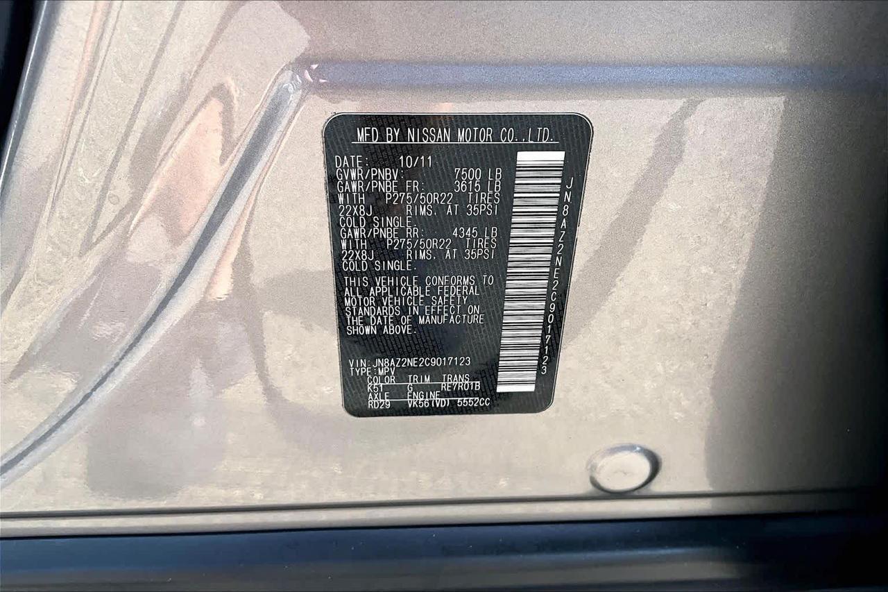 2012 INFINITI QX56 7-passenger Folsom CA