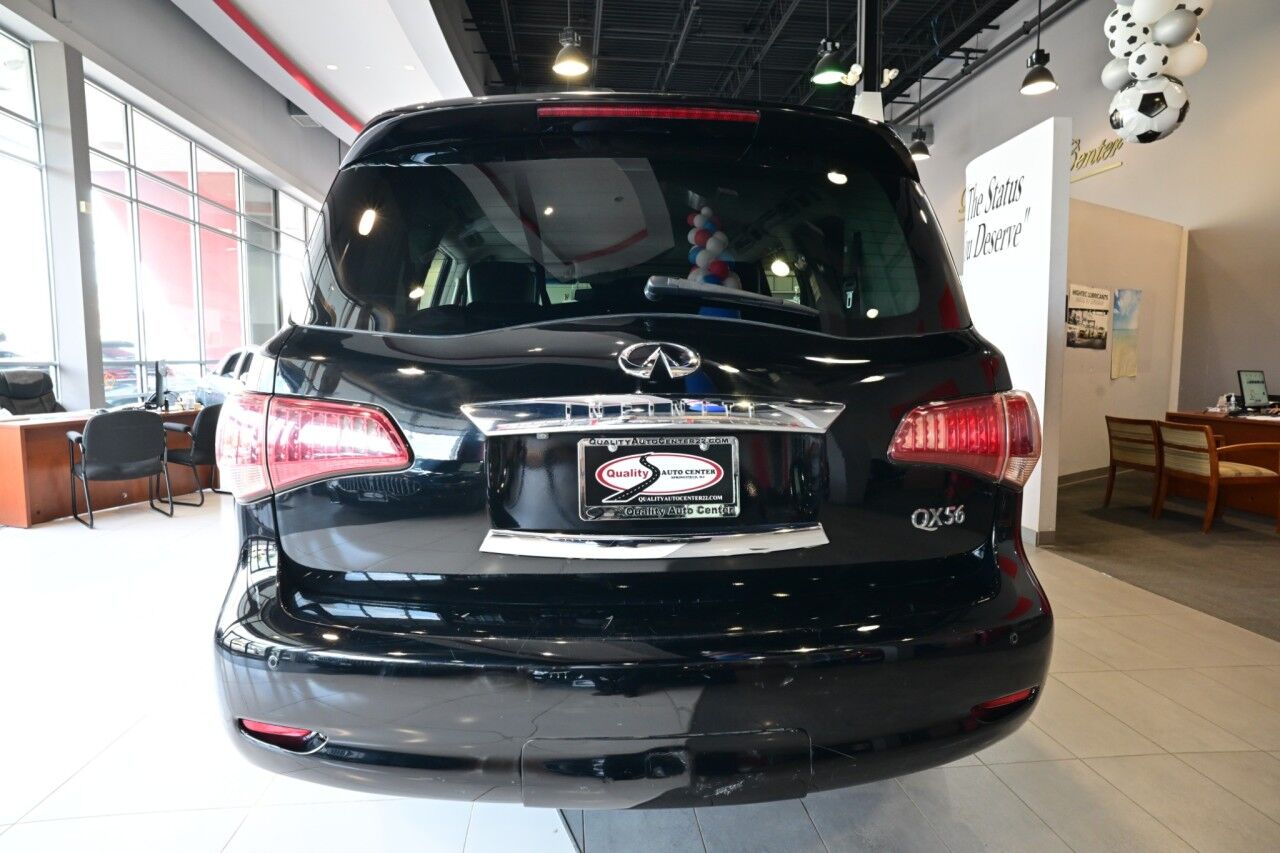 2012 INFINITI QX56 8-passenger, 22'' Wheels, Technology, Deluxe Touring, and Theater Pkg Springfield NJ