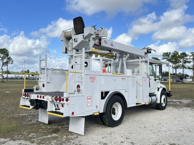 2012 International DuraStar 4300 TEREX Commander C4045 Digger Derrick Utility Truck Homestead FL
