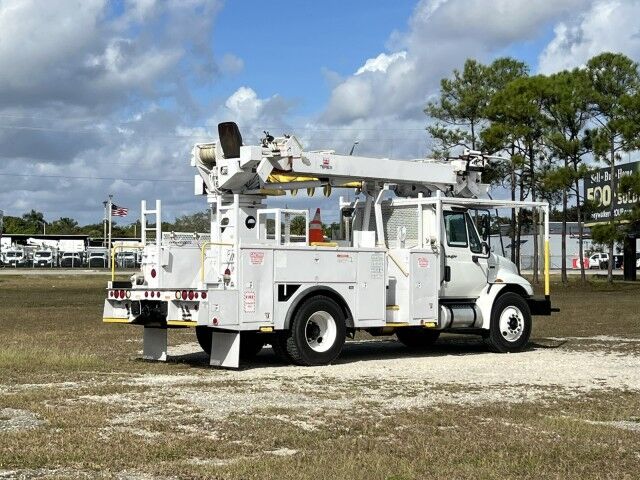 2012 International DuraStar 4300 TEREX Commander C4045 Digger Derrick Utility Truck