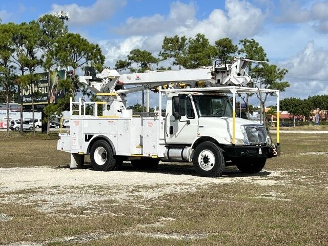 2012 International DuraStar 4300 TEREX Commander C4045 Digger Derrick Utility Truck