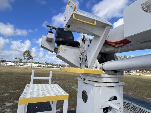 2012 International DuraStar 4300 TEREX Commander C4045 Digger Derrick Utility Truck Homestead FL