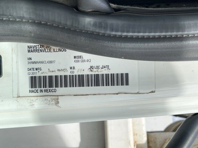 2012 International DuraStar 4300 TEREX Commander C4045 Digger Derrick Utility Truck Homestead FL