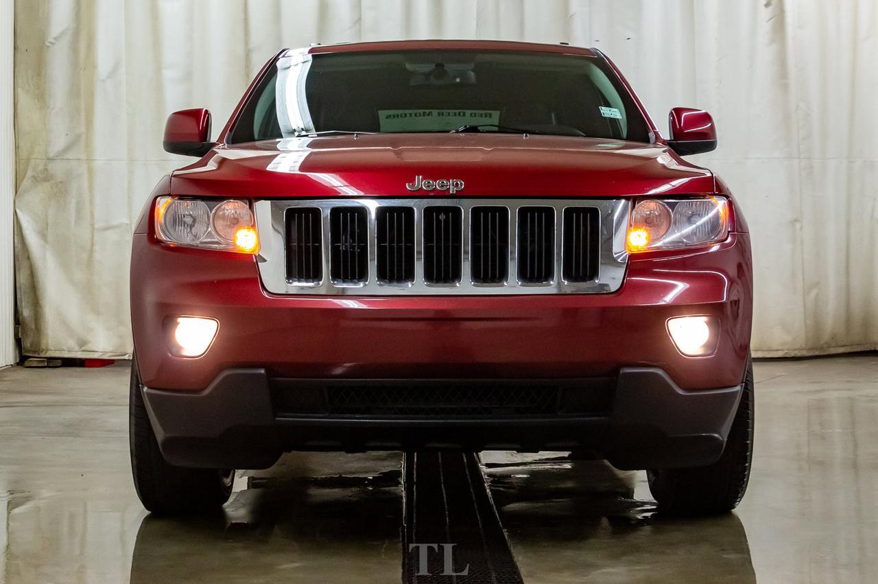 2012 Jeep Grand Cherokee 4x4 Laredo Leather Roof Nav BCam Red Deer AB