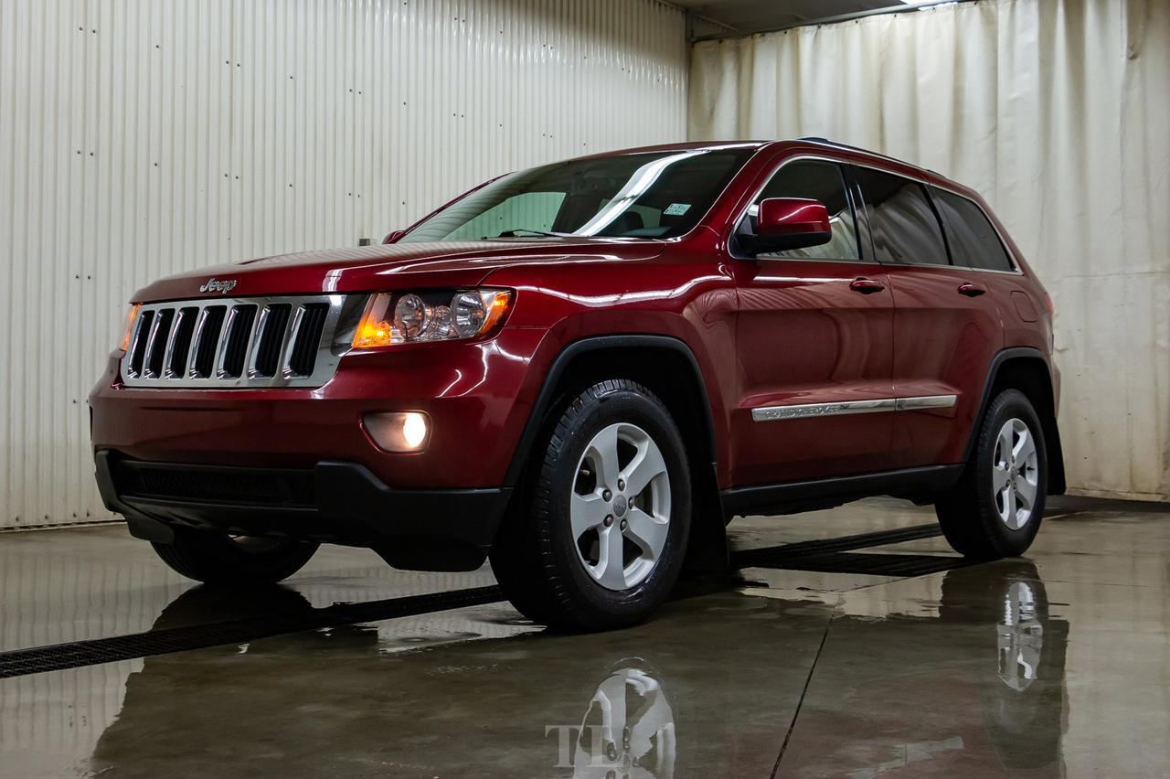 2012 Jeep Grand Cherokee 4x4 Laredo Leather Roof Nav BCam Red Deer AB