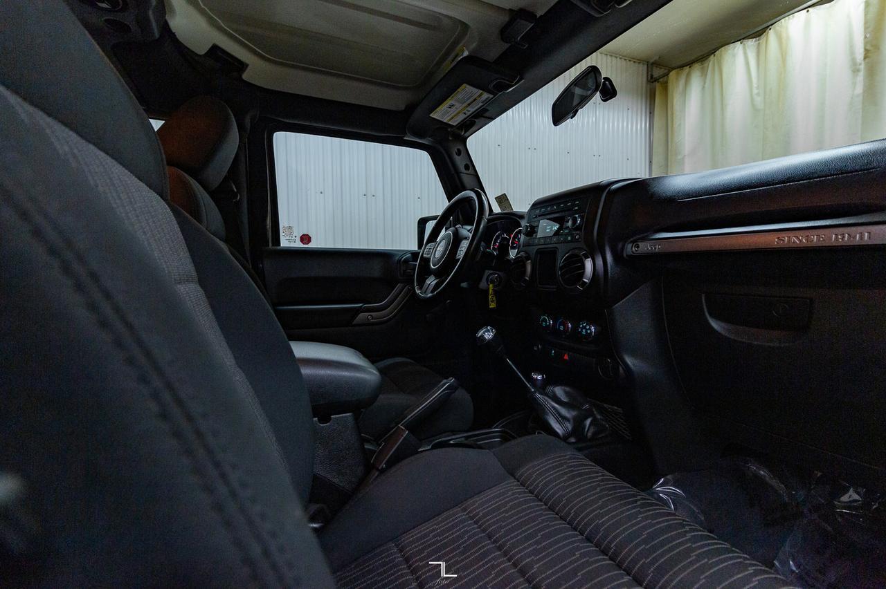 2012 Jeep Wrangler 4x4 Sport Manual Red Deer AB