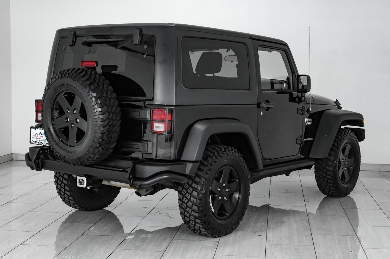 2012 Jeep Wrangler CALL OF DUTY MW3 4WD HARD TOP CONVERTIBLE LEATHER/CLOTH SEATS CR Carrollton TX