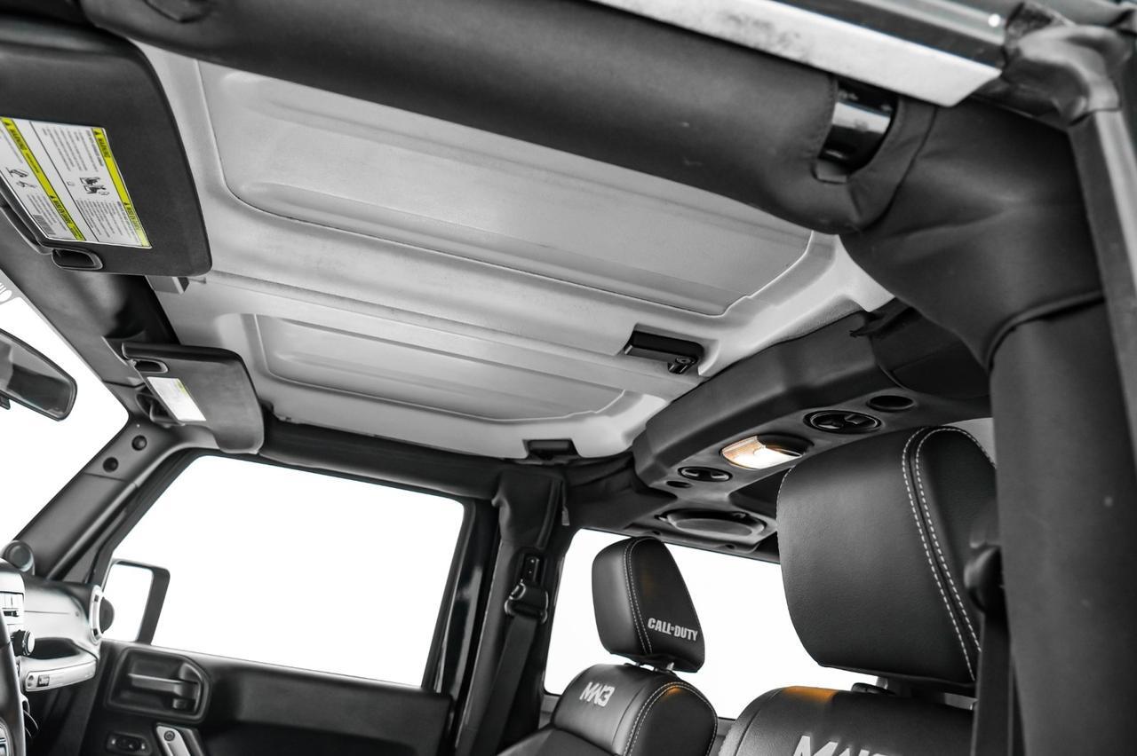 2012 Jeep Wrangler CALL OF DUTY MW3 4WD HARD TOP CONVERTIBLE LEATHER/CLOTH SEATS CR Carrollton TX