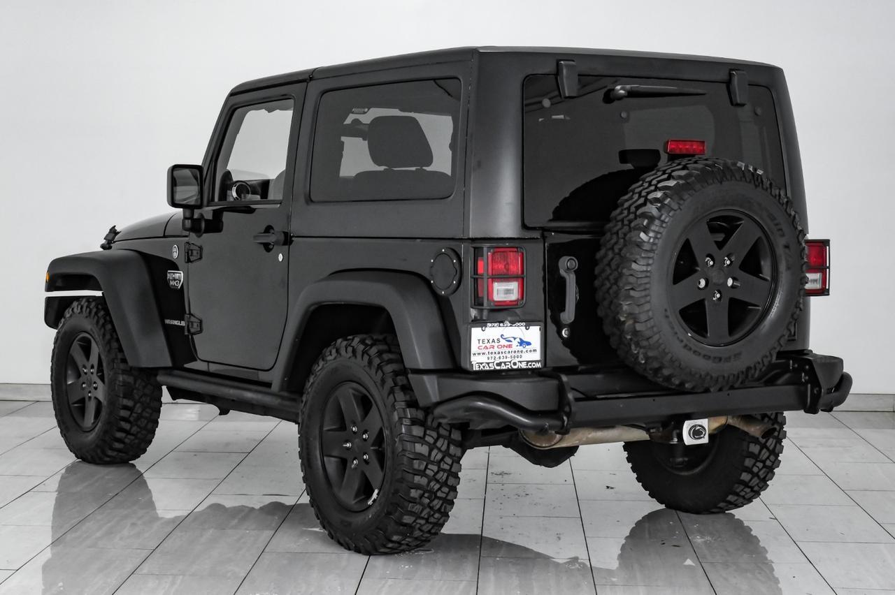 2012 Jeep Wrangler CALL OF DUTY MW3 4WD HARD TOP CONVERTIBLE LEATHER/CLOTH SEATS CR Carrollton TX