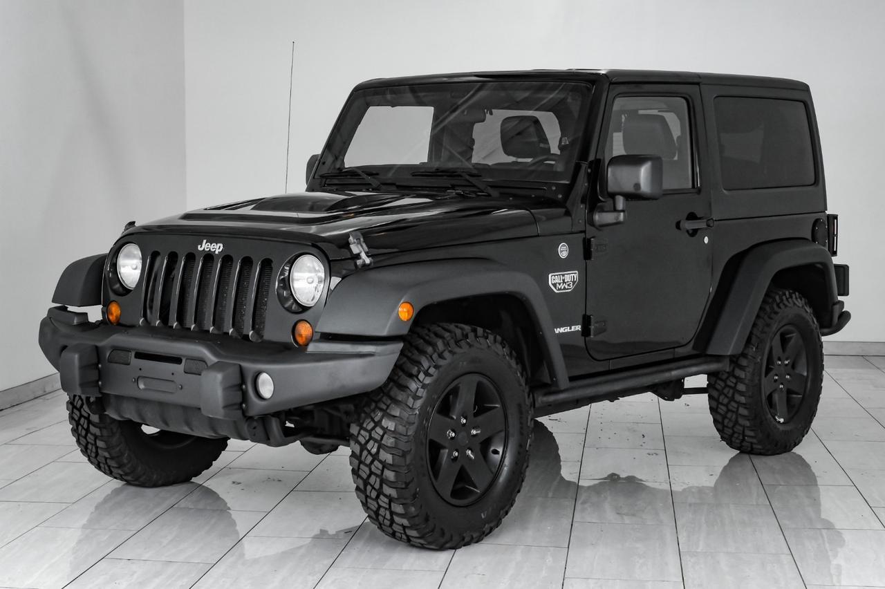 2012 Jeep Wrangler CALL OF DUTY MW3 4WD HARD TOP CONVERTIBLE LEATHER/CLOTH SEATS CR Carrollton TX