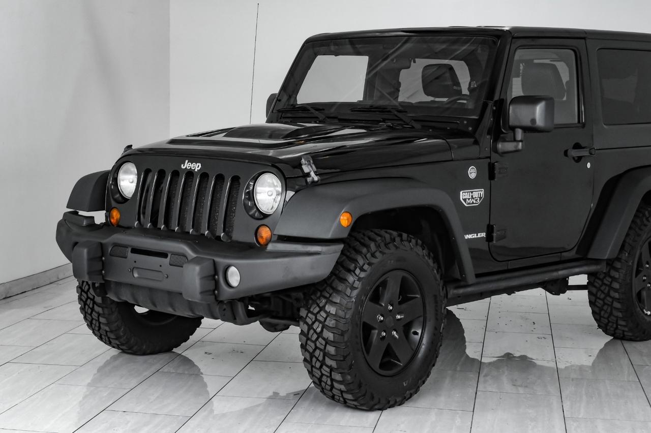 2012 Jeep Wrangler CALL OF DUTY MW3 4WD HARD TOP CONVERTIBLE LEATHER/CLOTH SEATS CR Carrollton TX
