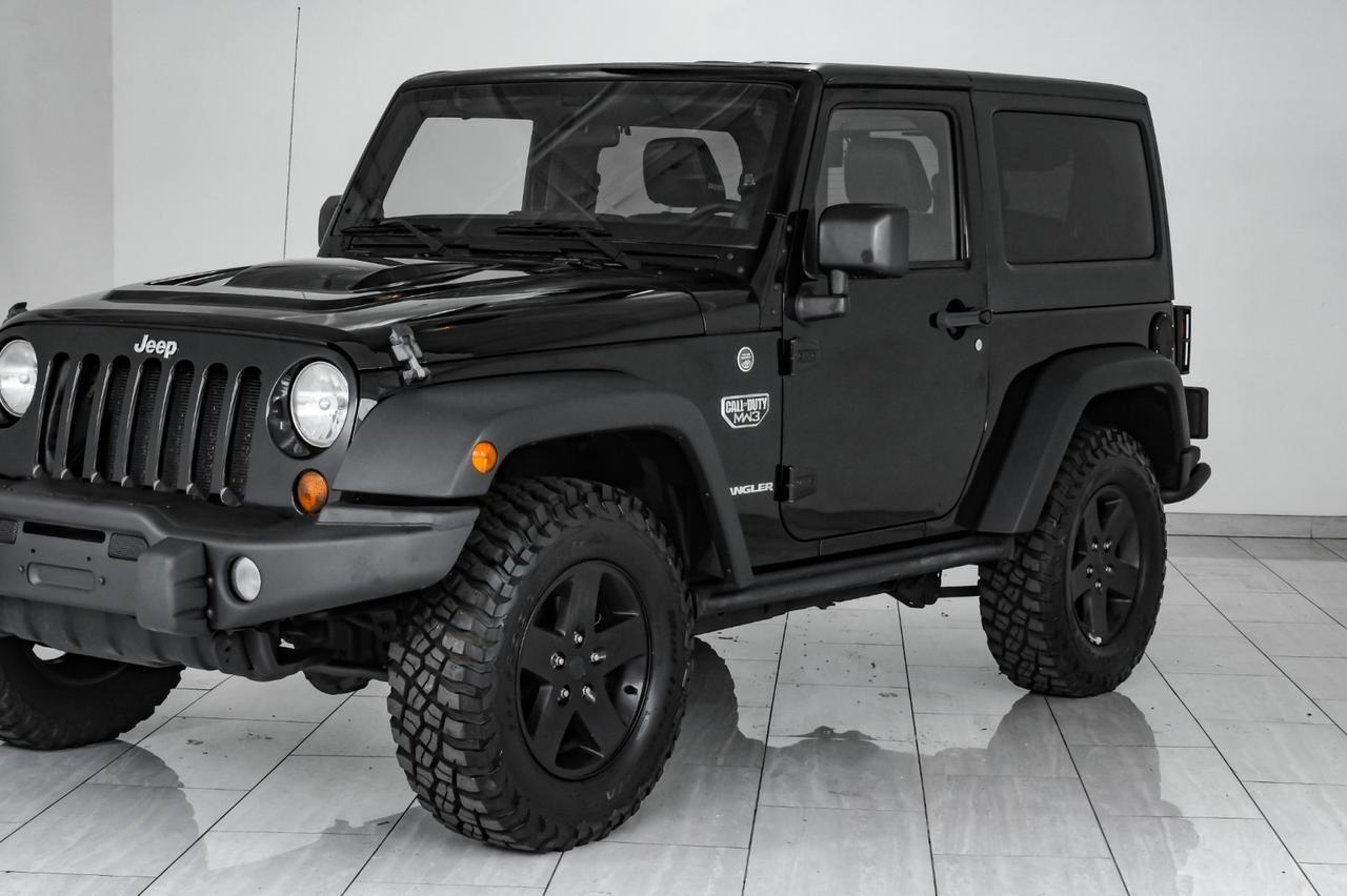 2012 Jeep Wrangler CALL OF DUTY MW3 4WD HARD TOP CONVERTIBLE LEATHER/CLOTH SEATS CR Carrollton TX