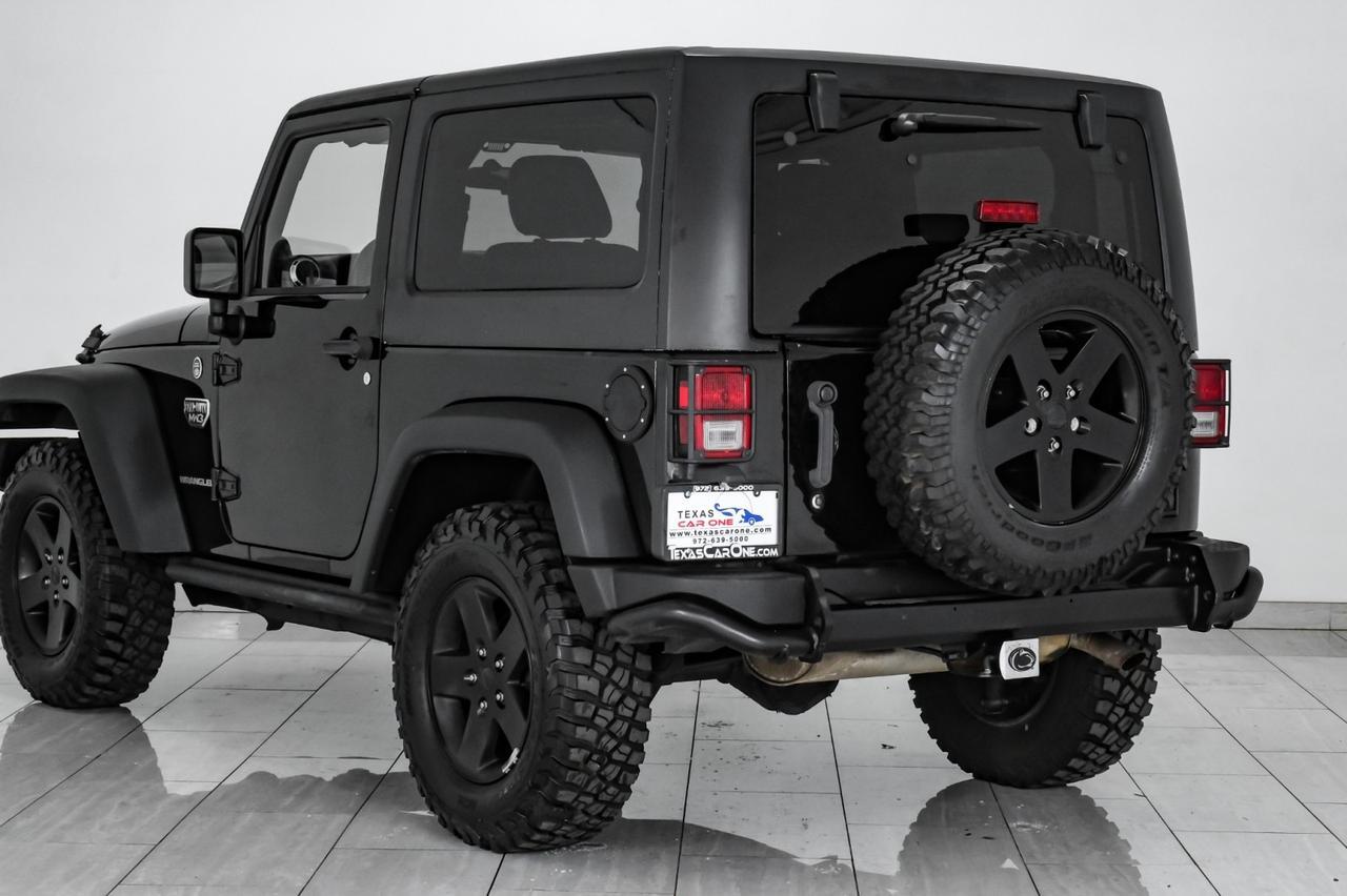 2012 Jeep Wrangler CALL OF DUTY MW3 4WD HARD TOP CONVERTIBLE LEATHER/CLOTH SEATS CR Carrollton TX