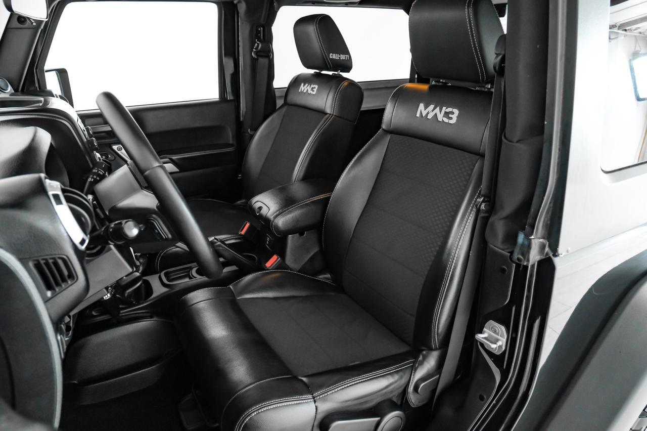 2012 Jeep Wrangler CALL OF DUTY MW3 4WD HARD TOP CONVERTIBLE LEATHER/CLOTH SEATS CR Carrollton TX