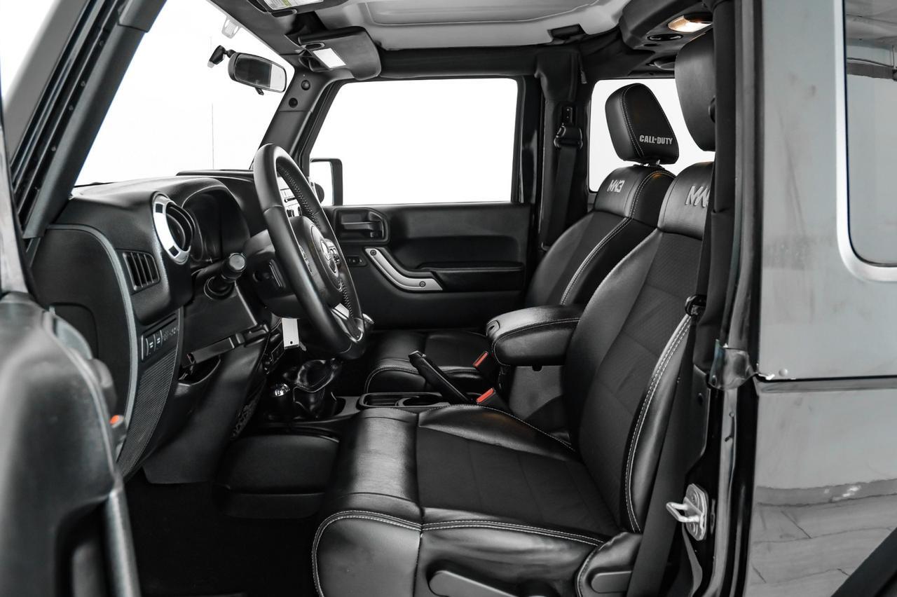 2012 Jeep Wrangler CALL OF DUTY MW3 4WD HARD TOP CONVERTIBLE LEATHER/CLOTH SEATS CR Carrollton TX