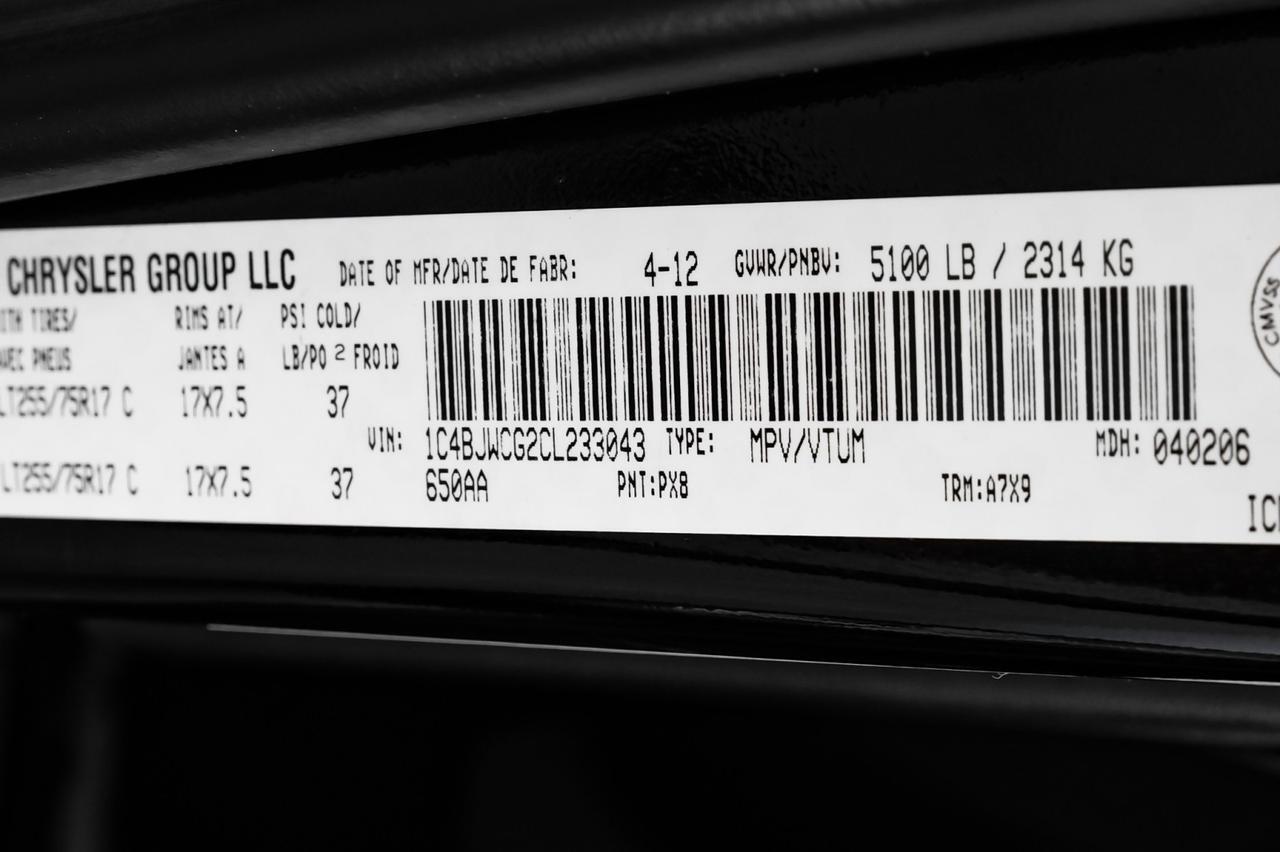 2012 Jeep Wrangler RUBICON 4WD HARD TOP NAVIGATION HEATED SEATS CRUISE CONTROL ALLO Carrollton TX