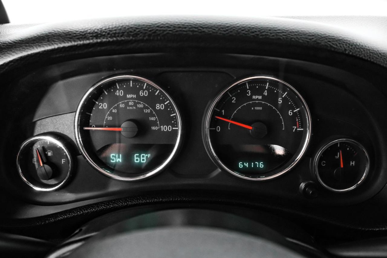 2012 Jeep Wrangler RUBICON 4WD HARD TOP NAVIGATION HEATED SEATS CRUISE CONTROL ALLO Carrollton TX