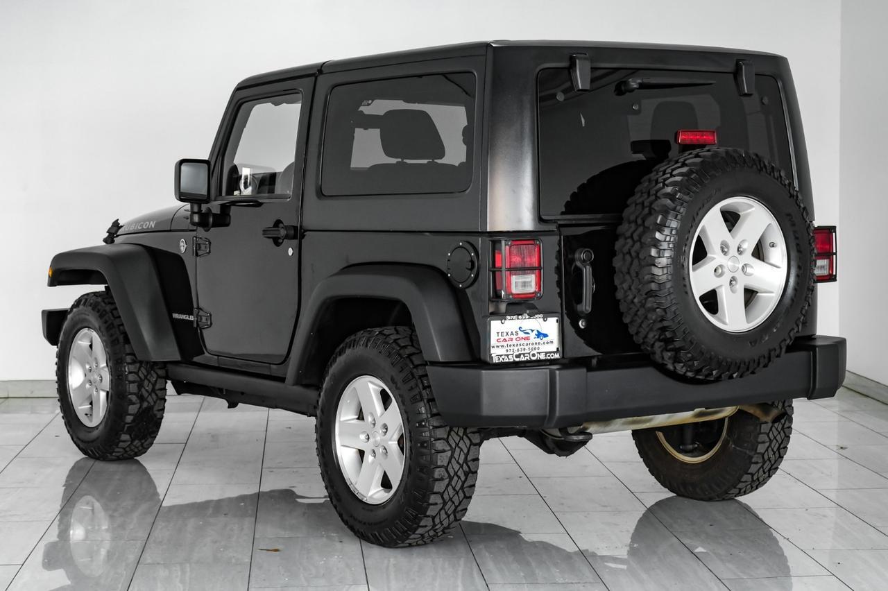 2012 Jeep Wrangler RUBICON 4WD HARD TOP NAVIGATION HEATED SEATS CRUISE CONTROL ALLO Carrollton TX