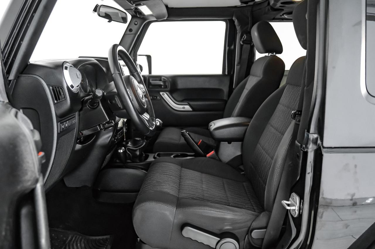 2012 Jeep Wrangler RUBICON 4WD HARD TOP NAVIGATION HEATED SEATS CRUISE CONTROL ALLO Carrollton TX