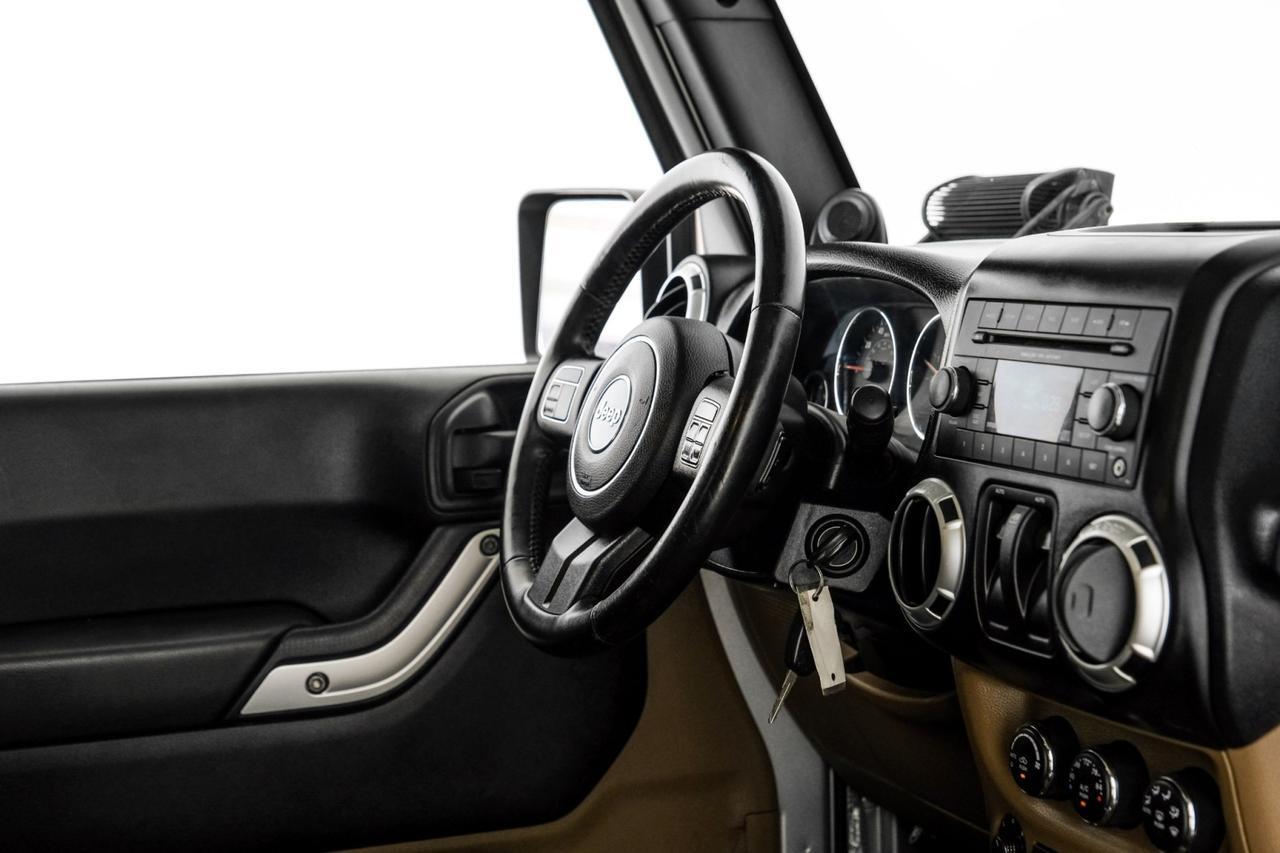 2012 Jeep Wrangler SAHARA 4WD AUTOMATIC HARD TOP CONVERTIBLE CRUISE CONTROL ALLOY W Carrollton TX