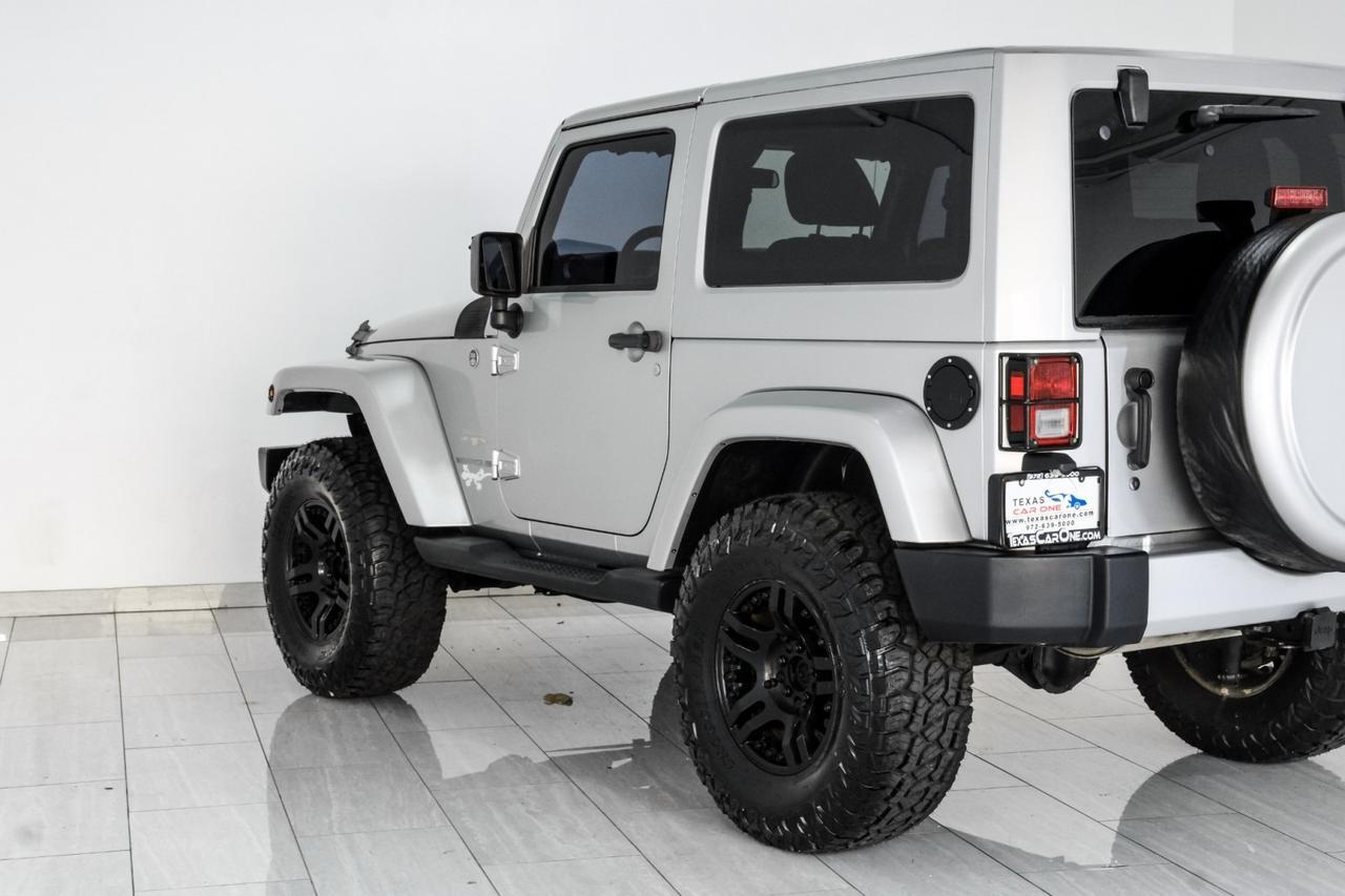 2012 Jeep Wrangler SAHARA 4WD AUTOMATIC HARD TOP CONVERTIBLE CRUISE CONTROL ALLOY W Carrollton TX