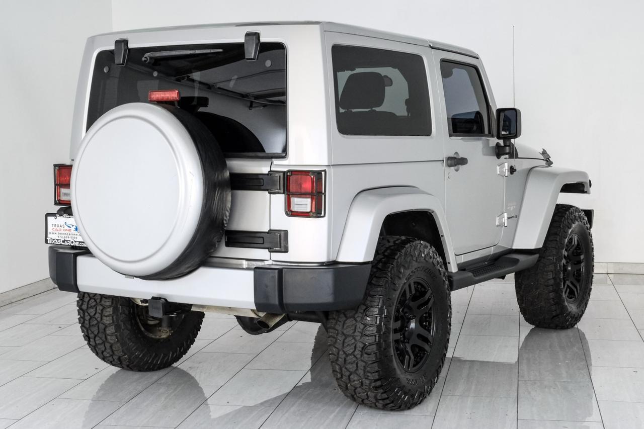 2012 Jeep Wrangler SAHARA 4WD AUTOMATIC HARD TOP CONVERTIBLE CRUISE CONTROL ALLOY W Carrollton TX