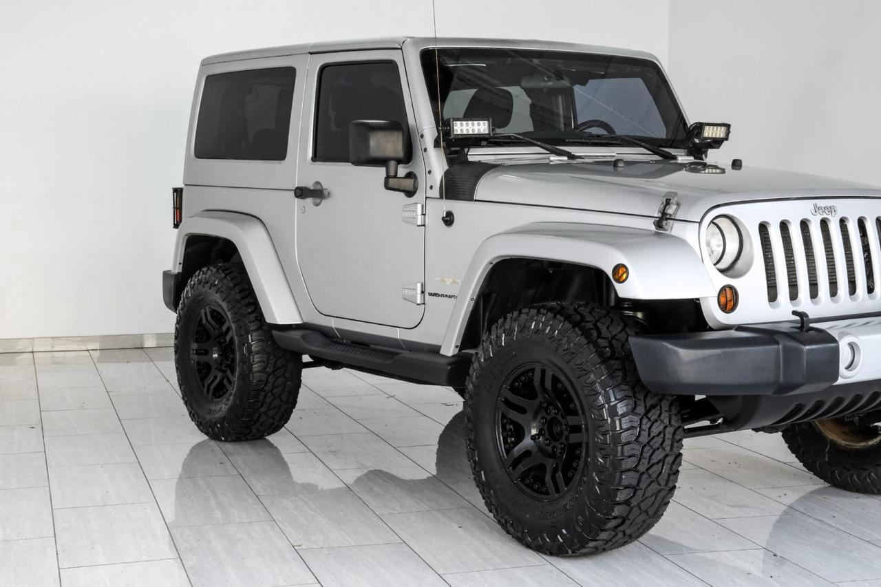 2012 Jeep Wrangler SAHARA 4WD AUTOMATIC HARD TOP CONVERTIBLE CRUISE CONTROL ALLOY W Carrollton TX