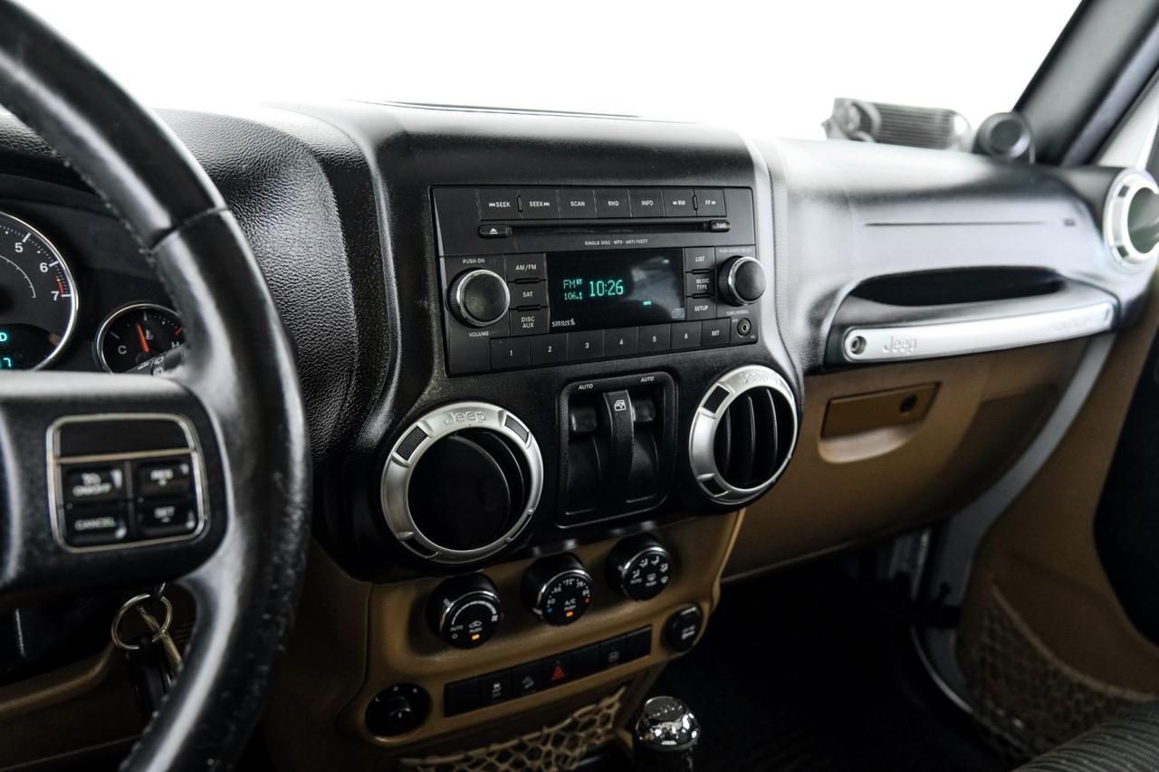 2012 Jeep Wrangler SAHARA 4WD AUTOMATIC HARD TOP CONVERTIBLE CRUISE CONTROL ALLOY W Carrollton TX